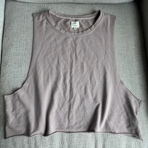 Light pink offline tank top